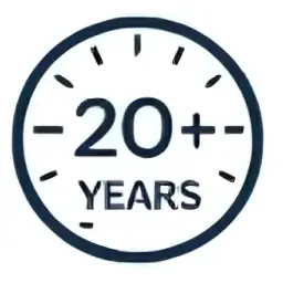 بیش از 20 سال تجربه